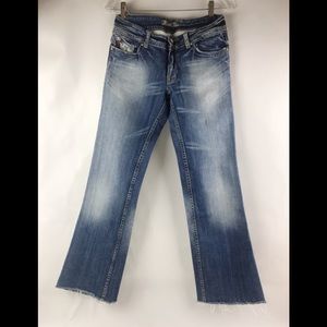 Mis Me Jeans Distressed Cute Sz 29